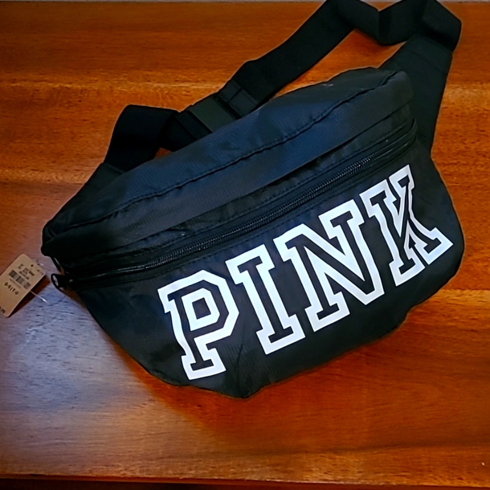 Pink convertible fanny pack/backpack